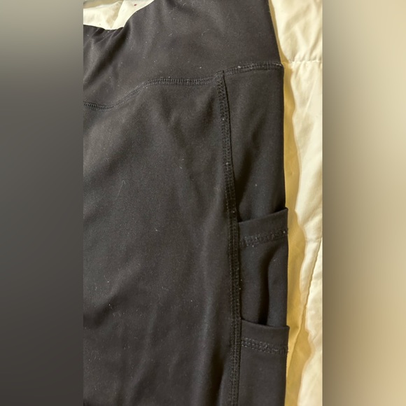 Halara Cloudful™ Fabric High Waisted Double Pockets Plain Leggings - Black - Picture 8 of 10